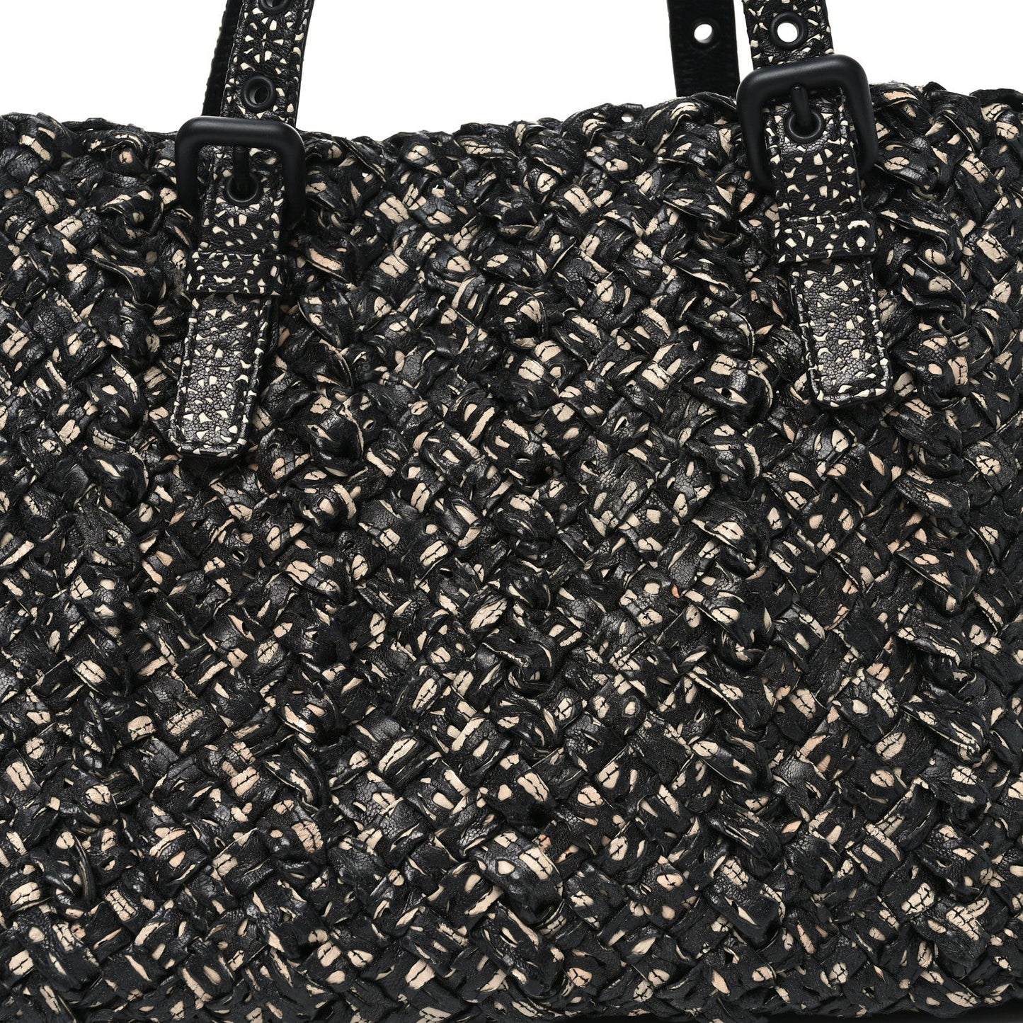 Nappa Nastri Medium Lido Tote Bag Tourmaline