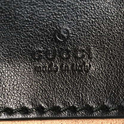 Calfskin Matelasse Mini GG Marmont 2.0 Bucket Bag Black