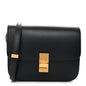 Box Calfskin Medium Classic Box Flap Bag Navy