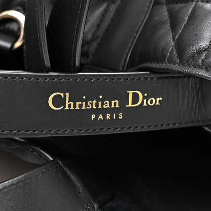 Calfskin Macrocannage Medium Toujours Black