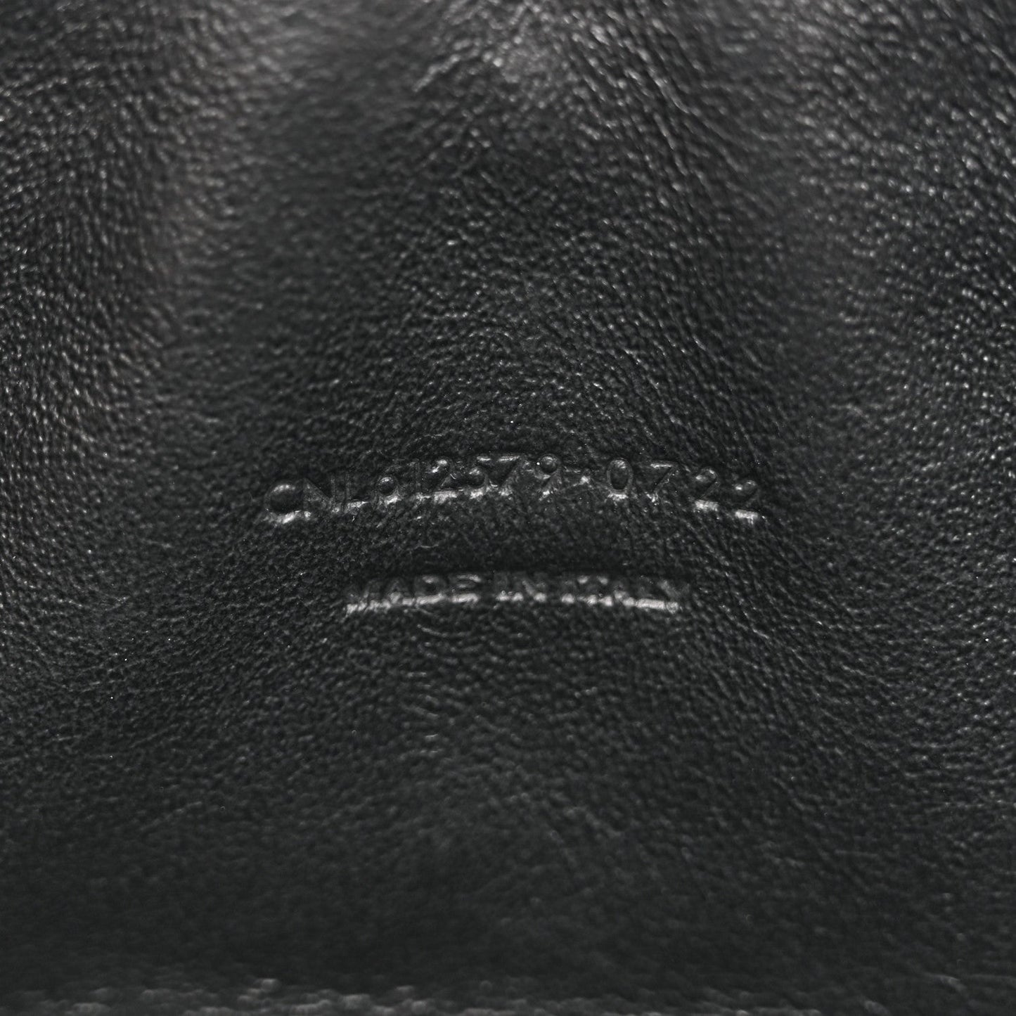 Grain De Poudre Matelasse Monogram Mini Lou Camera Bag Black
