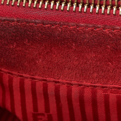 Vitello Elite Flamingo Regular 2Jours Tote Rosso Fiamma