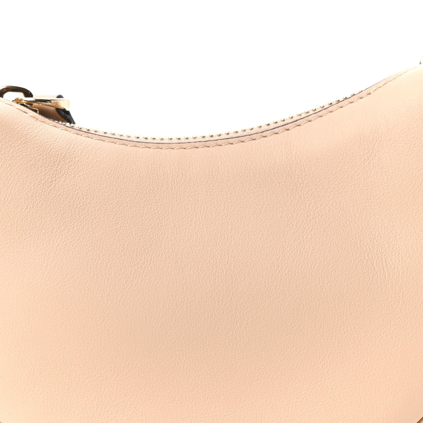 Vitello Grace Matte Nano Fendigraphy Hobo Charm Light Rose