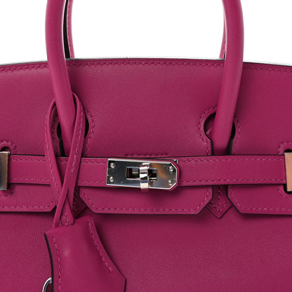 Swift Birkin 25 Rose Pourpre