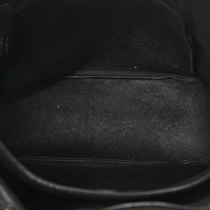 Vitello Daino Soft Large Dynamique Tote Black