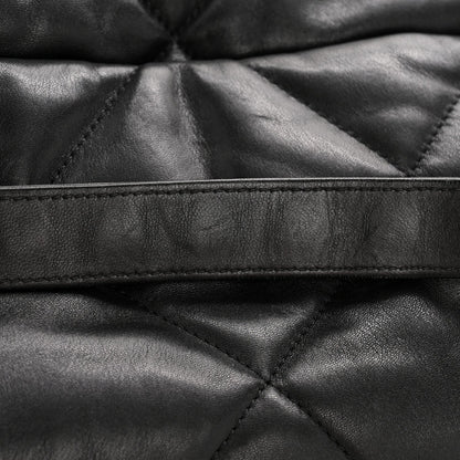 Lambskin Quilted Large Chanel 19 Flap Black