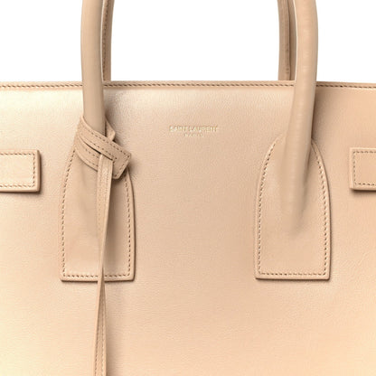 Calfskin Small Sac De Jour Dark Beige
