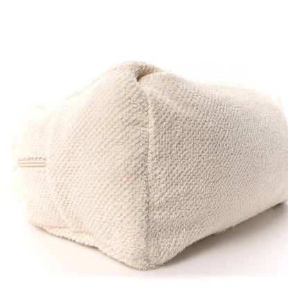 Terry Cotton CC Beach Tote Towel Set Ivory
