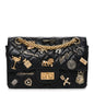 Aged Calfskin Lucky Charms 2.55 Reissue 224 Flap Black