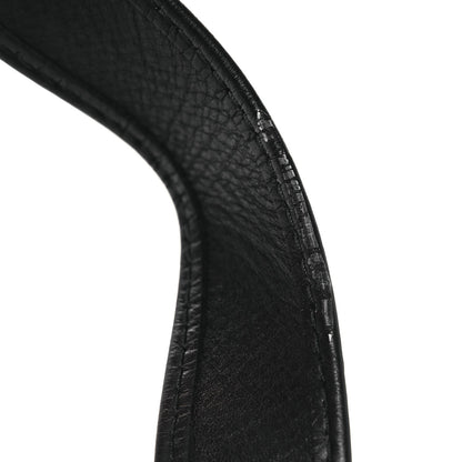 Paper Calfskin Maxi Intrecciato Small Cassette Crossbody Bag Black