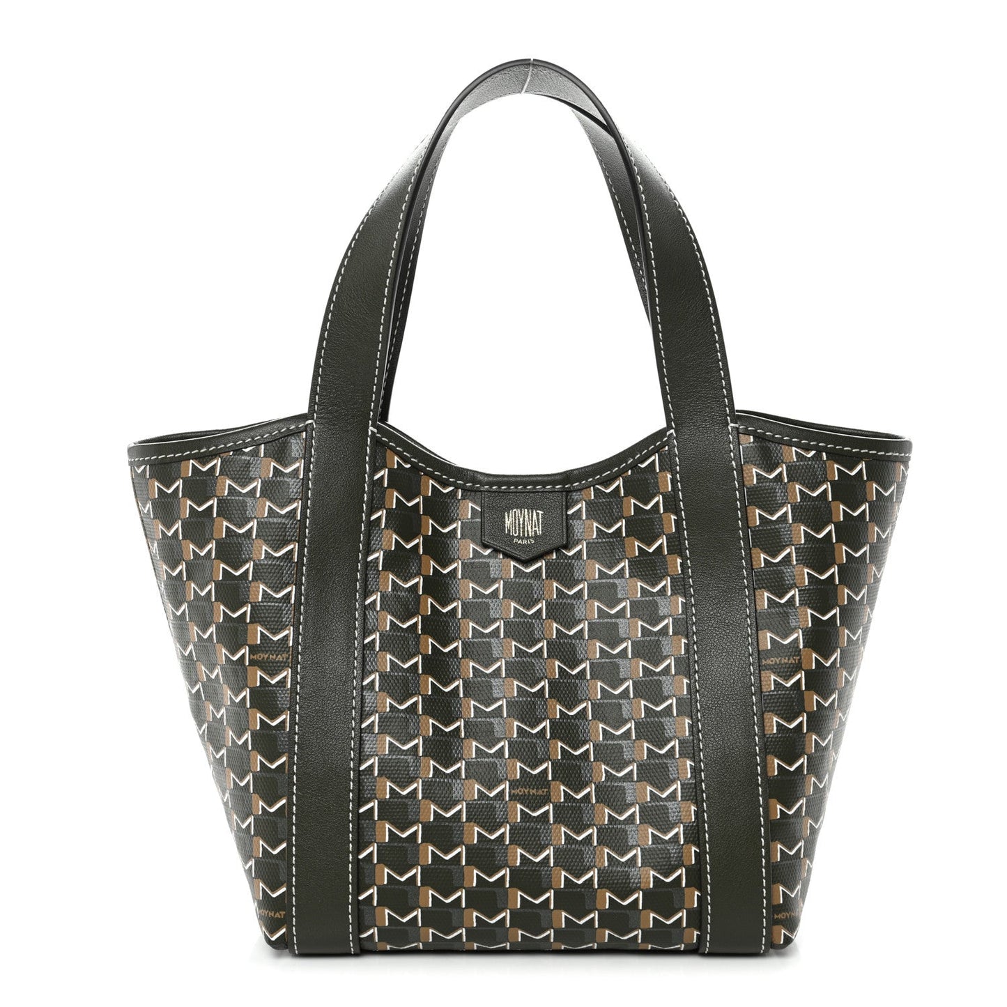 Canvas M Duo Tote Bag BB Kaki