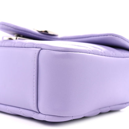 Lambskin Matelasse Small GG Marmont Shoulder Bag Lapis