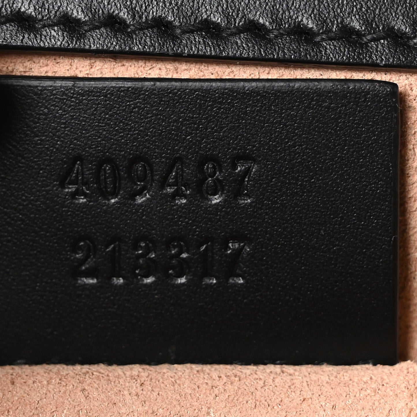 Guccissima Small Padlock Shoulder Bag Black