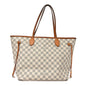 Damier Azur Neo Neverfull MM Rose Ballerine