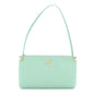 Calfskin Chick Studs Clutch Green