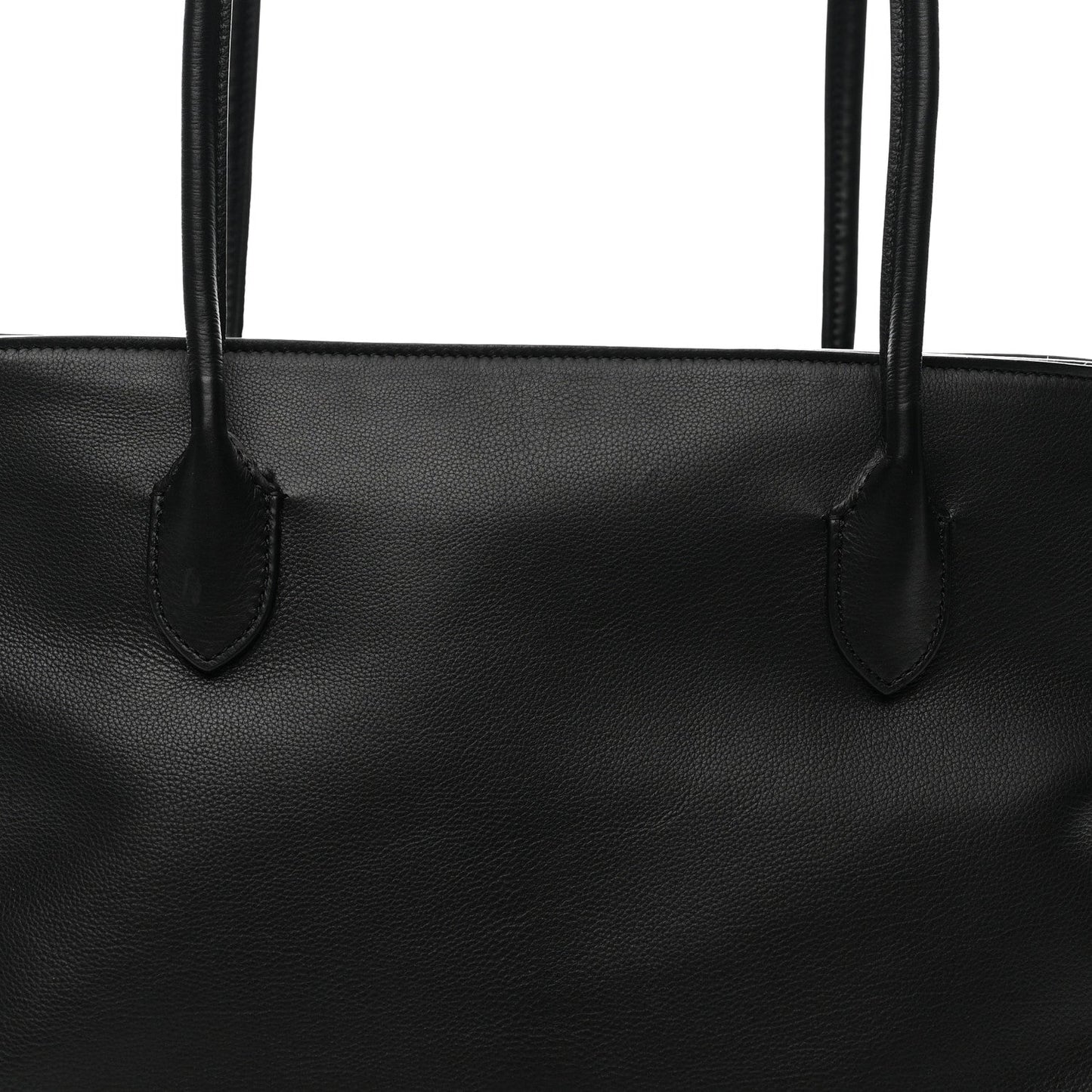 Grained Calfskin Terrasse Bag Black