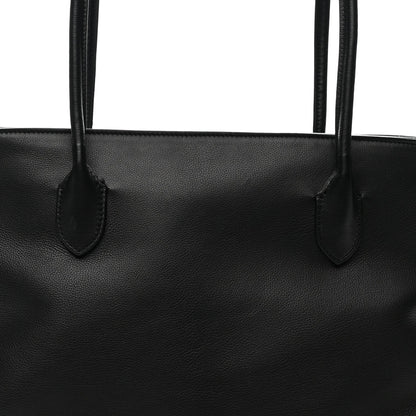 Grained Calfskin Terrasse Bag Black