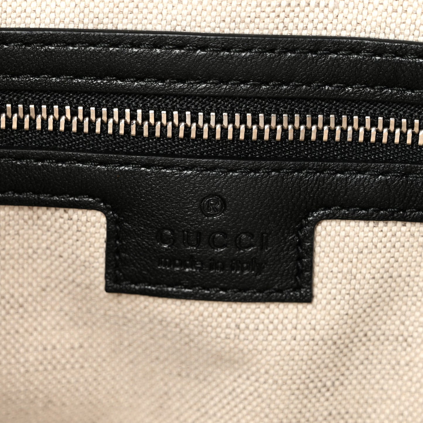 Calfskin GG Matelasse Large Tote Black