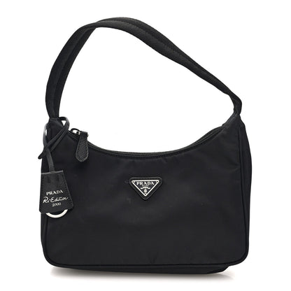 Tessuto Nylon Mini Re-Edition 2000 Bag Black