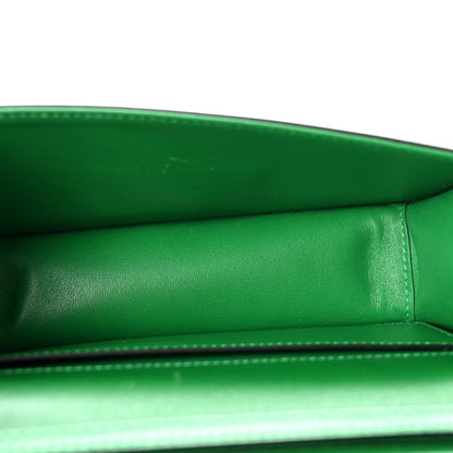Calfskin Vlogo Small Loco Shoulder Bag Gea Green