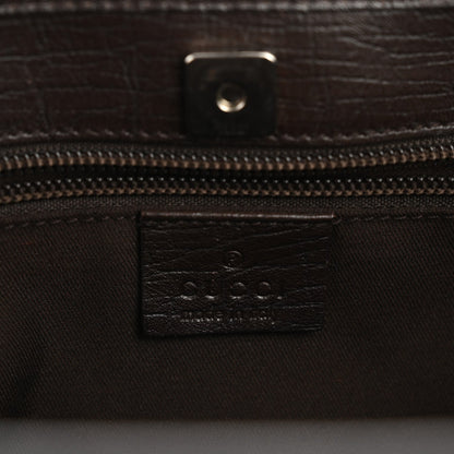GG Plus Monogram Medium Joy Tote Dark Brown