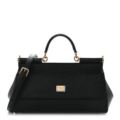 Dauphine Medium Miss Sicily Satchel Black