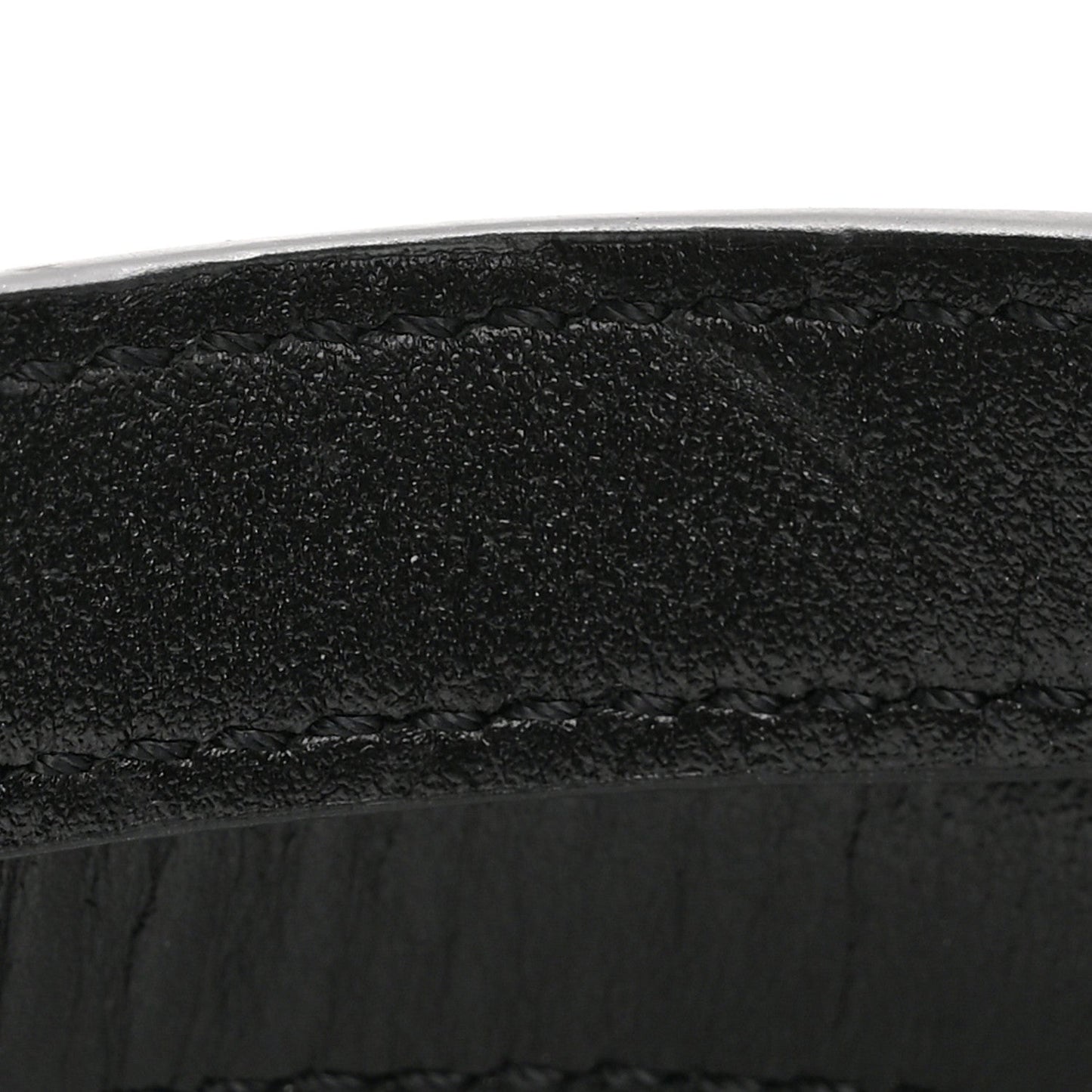 Coated Canvas La Greca Signature  Black Gray