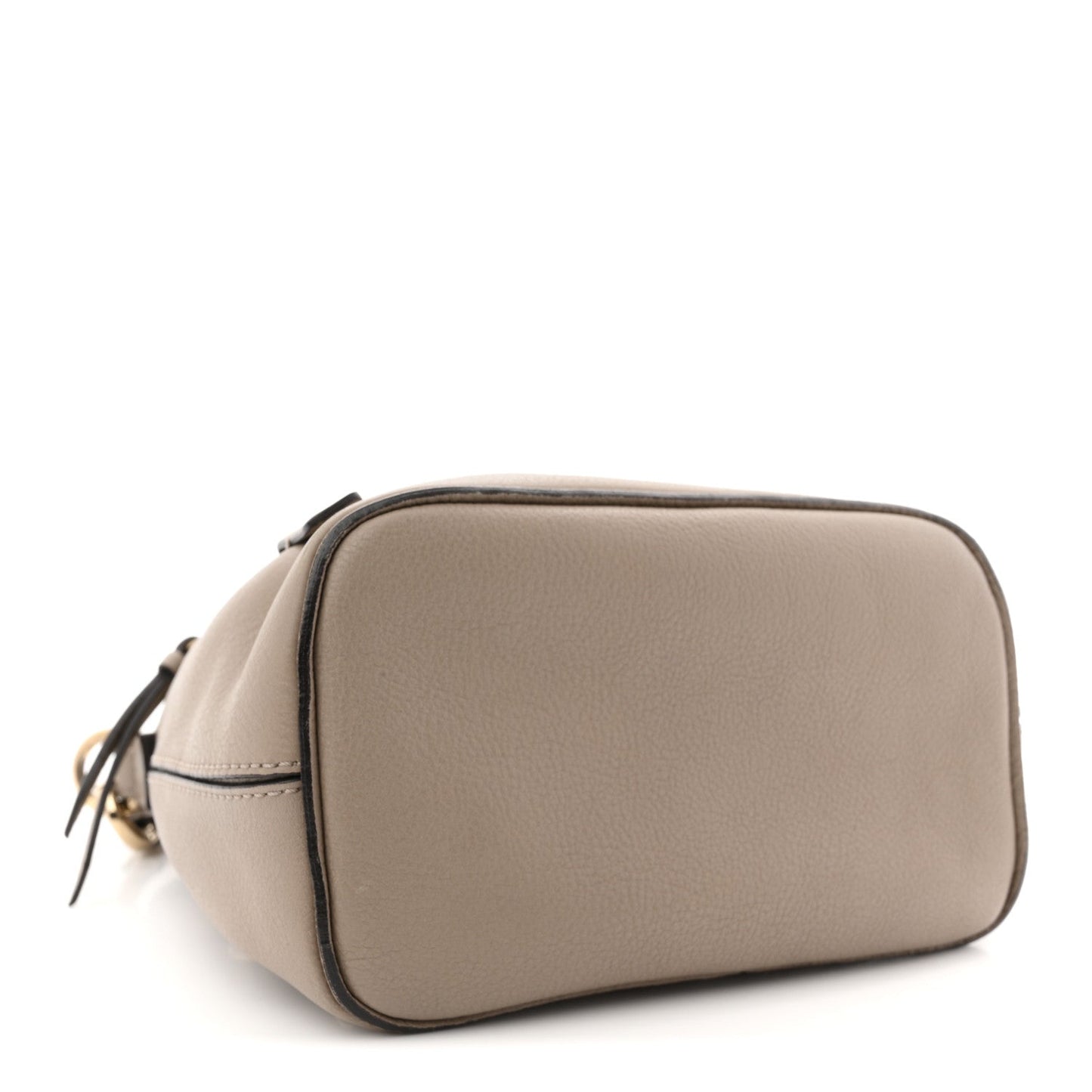 Suede Calfskin Mini Faye Backpack Motty Grey