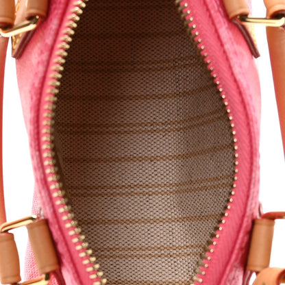 Monogram Origine Nano Speedy Bandouliere Rose Ruban