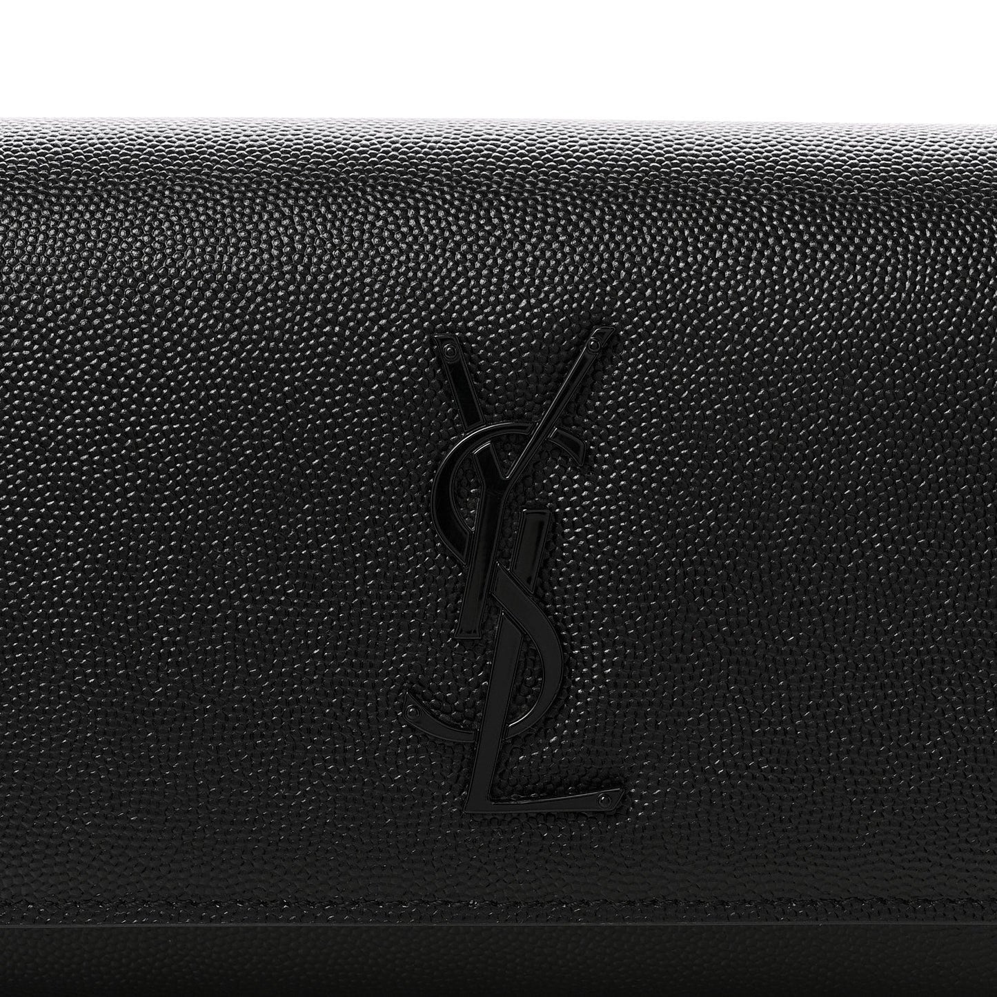 Grain De Poudre Monogram Kate Belt Bag Black