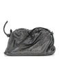 Glitter Calfskin Mini Cloud Clutch Multicolor