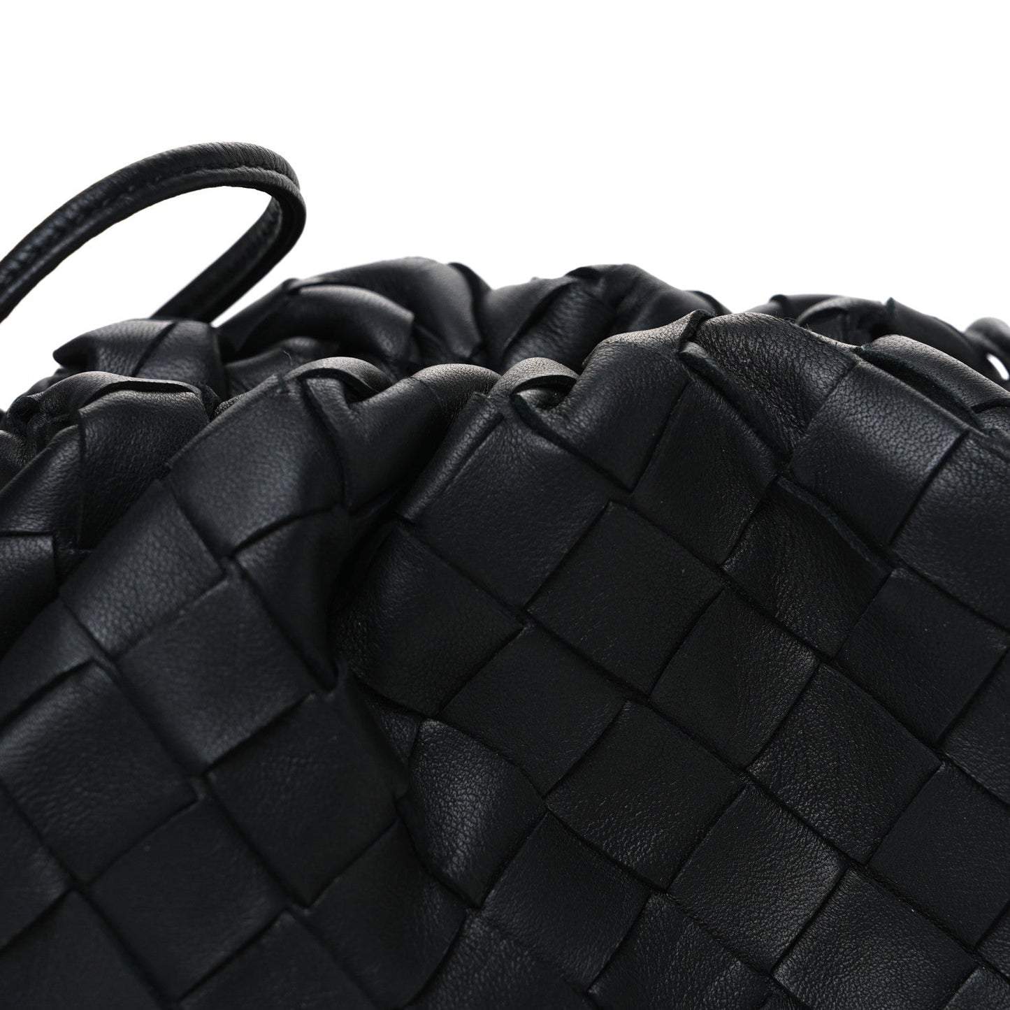 Nappa Intrecciato The Mini Pouch Black