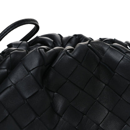 Nappa Intrecciato The Mini Pouch Black