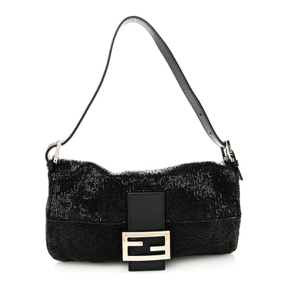 Beaded Baguette Black