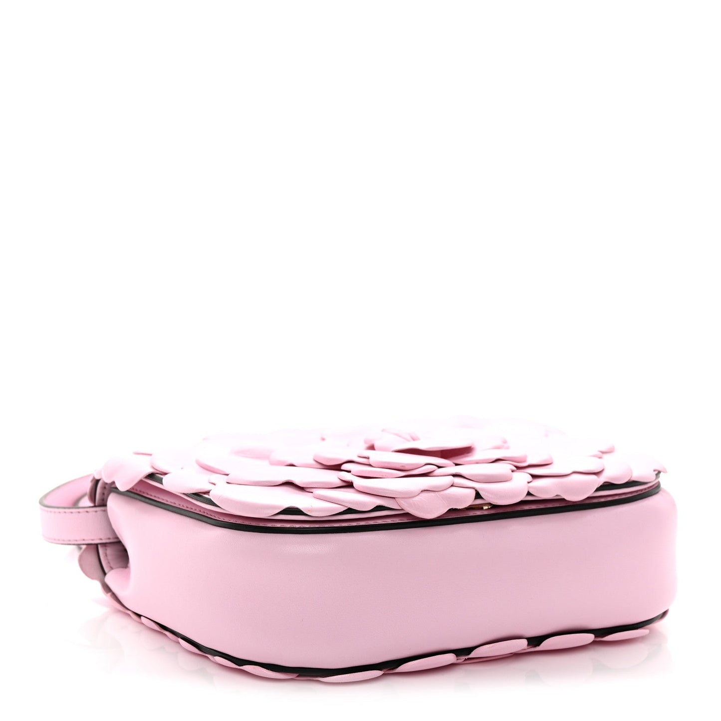 Nappa Atelier 03 Rose Edition Small Flap Crossbody Bag Pink Borealis