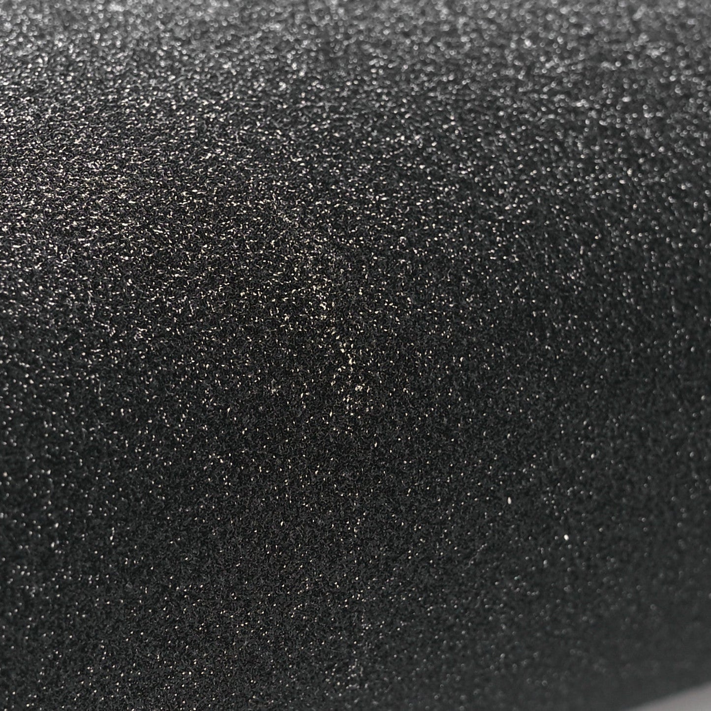 Suede Glitter Calfskin Embellished Paloma Clutch Black
