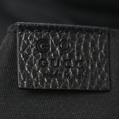 Nylon Monogram Fanny Pack Belt Bag Black