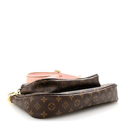 Monogram Multi Pochette Accessories Rose Clair