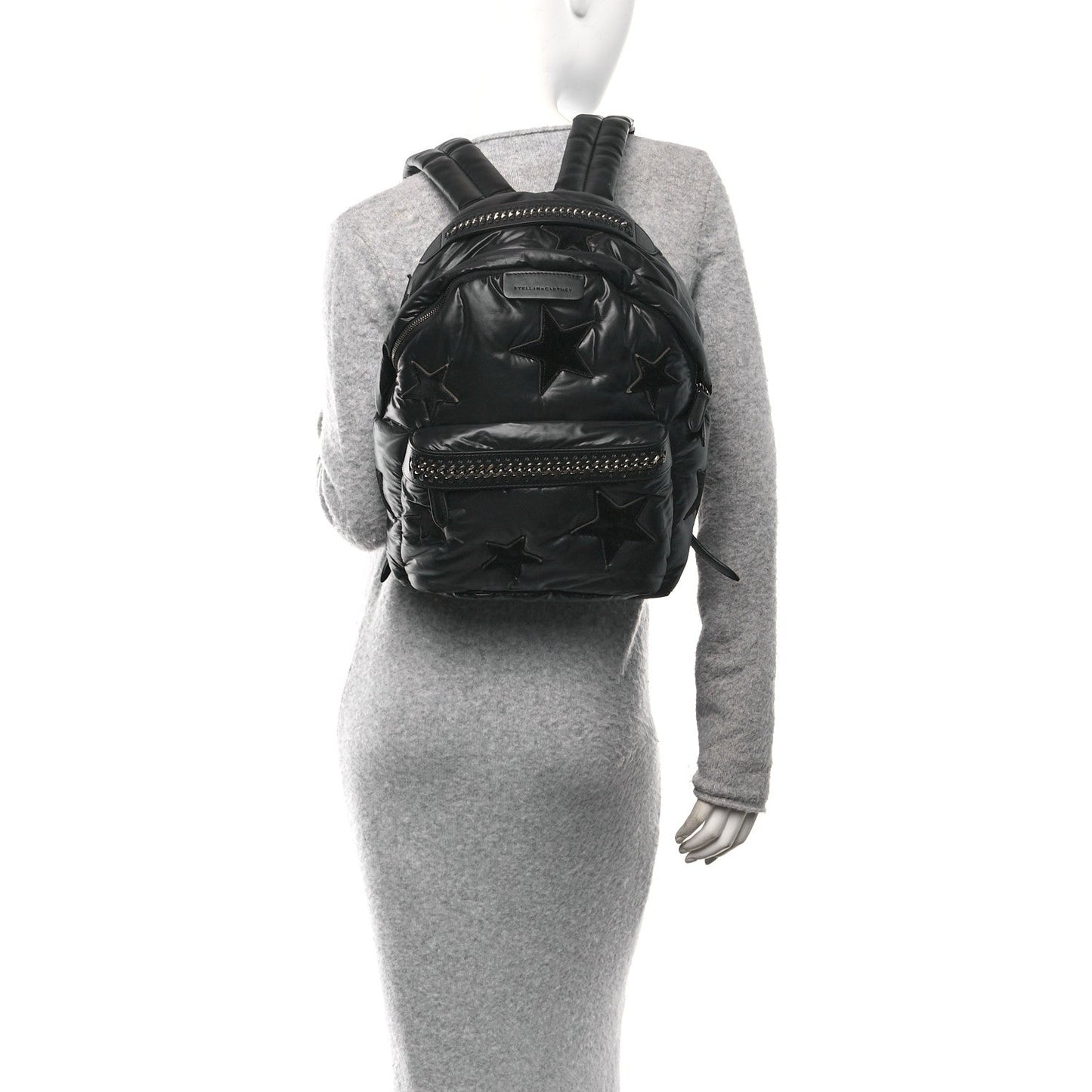 Polyamide Falabella Stars Backpack Black