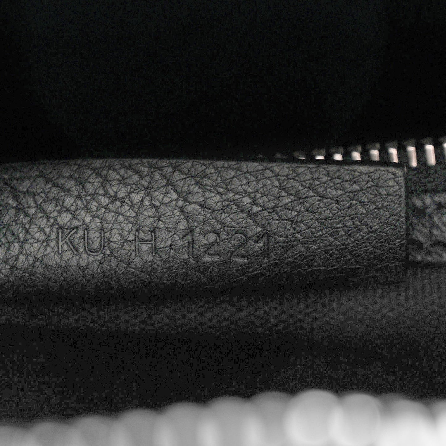 Sugar Goatskin Mini Antigona Black