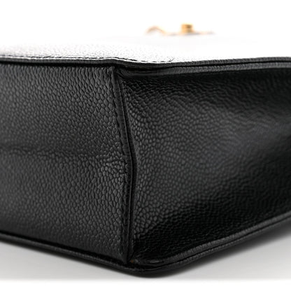 Caviar Shoulder Bag Black