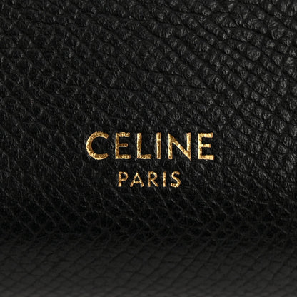 Grained Calfskin Nano Belt Bag Black