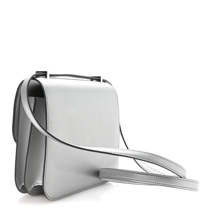 Metallic Chevre Chamkilight Constance 18 Argent