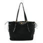 Tessuto Nylon Saffiano Tote Black