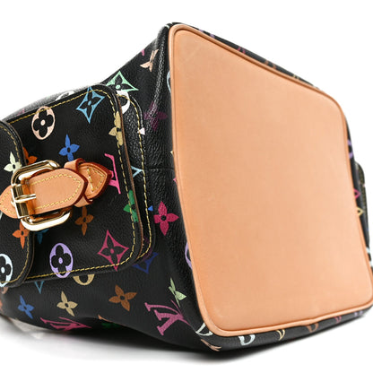 Monogram Multicolor Petit Noe Black