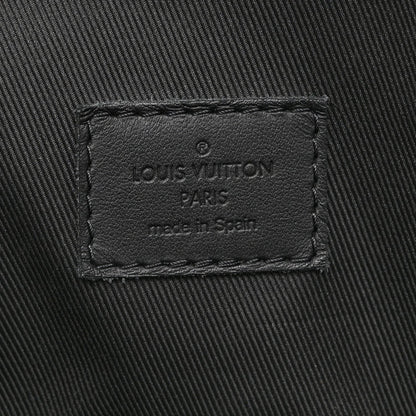 Grained Calfskin LV Aerogram Tote Black