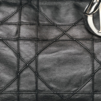 Lambskin Cannage Medium Granville Tote Black