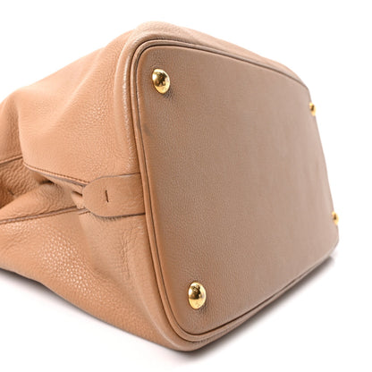 Vitello Daino Tote Caramel