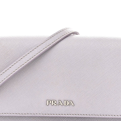 Saffiano Lux Crossbody Bag Glicine