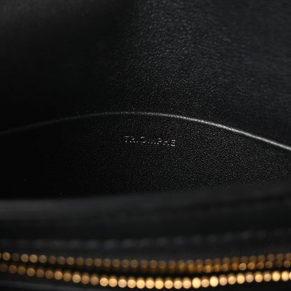 Shiny Calfskin Teen Besace Black